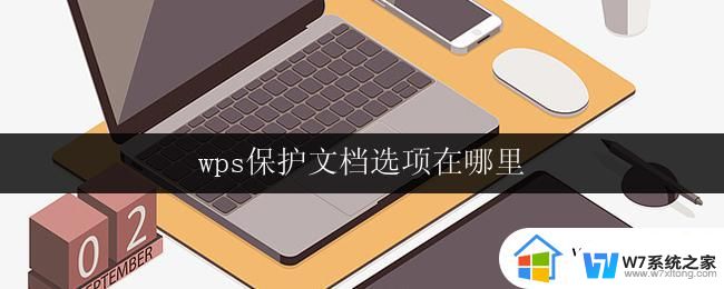 wps保护文档选项在哪里 wps保护文档选项在哪里设置