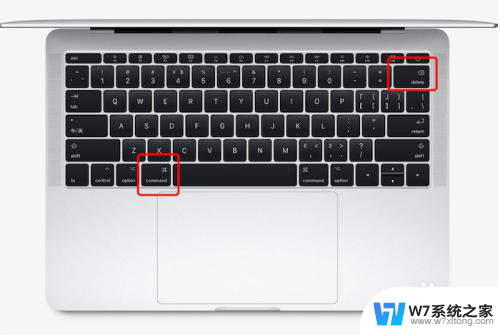 苹果电脑del键在哪里 MacBook的delete键在哪里
