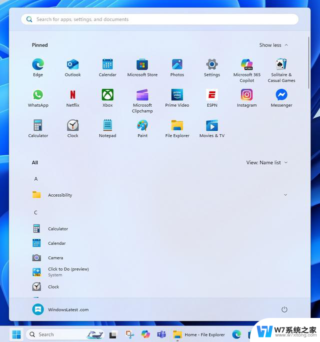 Windows 11新“开始”菜单禁止创建新类别，部分应用被归类为“其他”