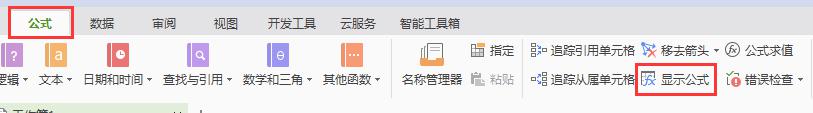 wps为会么不显示公式 wps公式显示错误怎么办