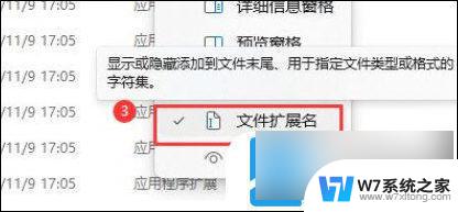 如何显示文件扩展名win11 Windows11如何显示文件扩展名