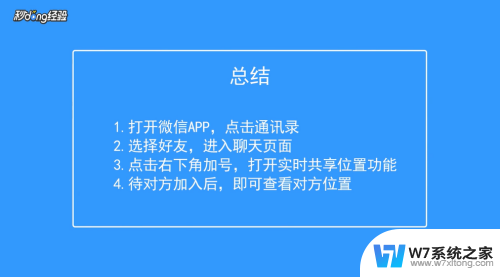 如何通过微信查找对方所在位置 微信如何定位一个人的位置