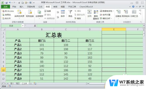 如何将多个excel表格汇总到一张表格 Excel 多张表数据汇总