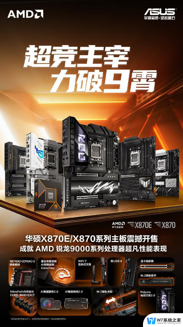 AMD X870/E主板正式发售，四大板厂产品2099元起，性能强劲，价位亲民